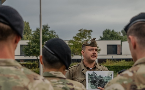 101st Airborne Division (Air Assault) Soldiers Attend a Staff Ride and Hear from a Citizen Who Experienced the Operation