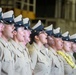 Abraham Lincoln hosts a chief pinning ceremony
