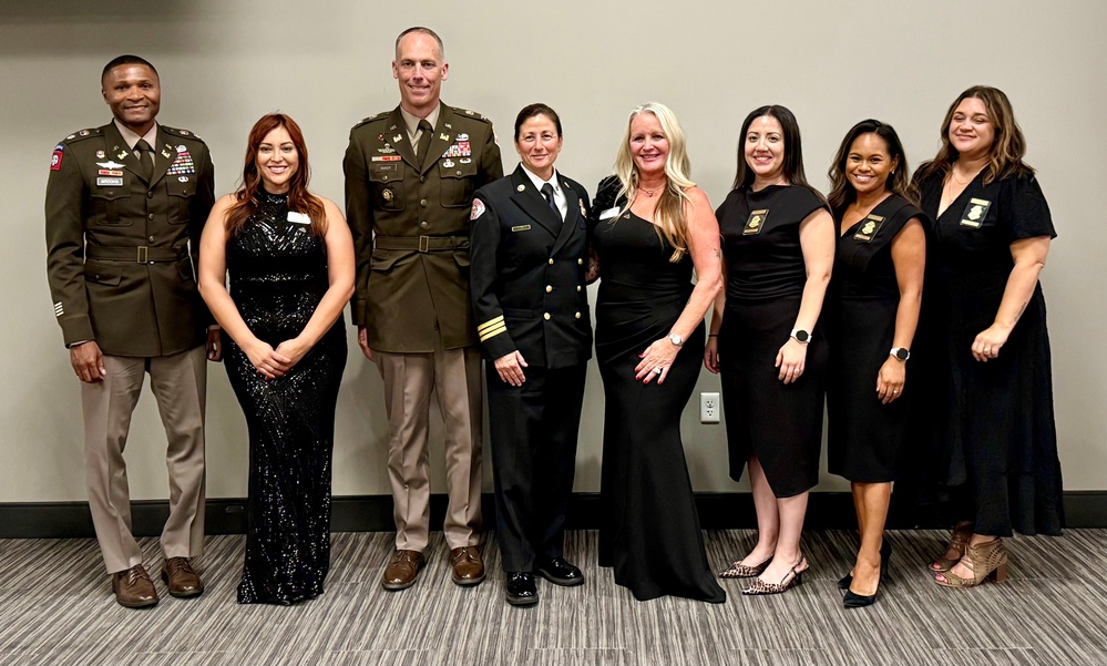 USACE LA District commander underscores wildfire recovery, partnerships at NAWIC gala