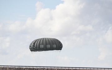 State and federal law enforcement agencies lend support for airborne Soldiers’ air to water jump