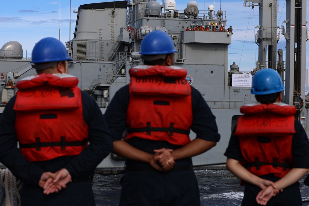 Freedom Edge 25 Replenishment At Sea