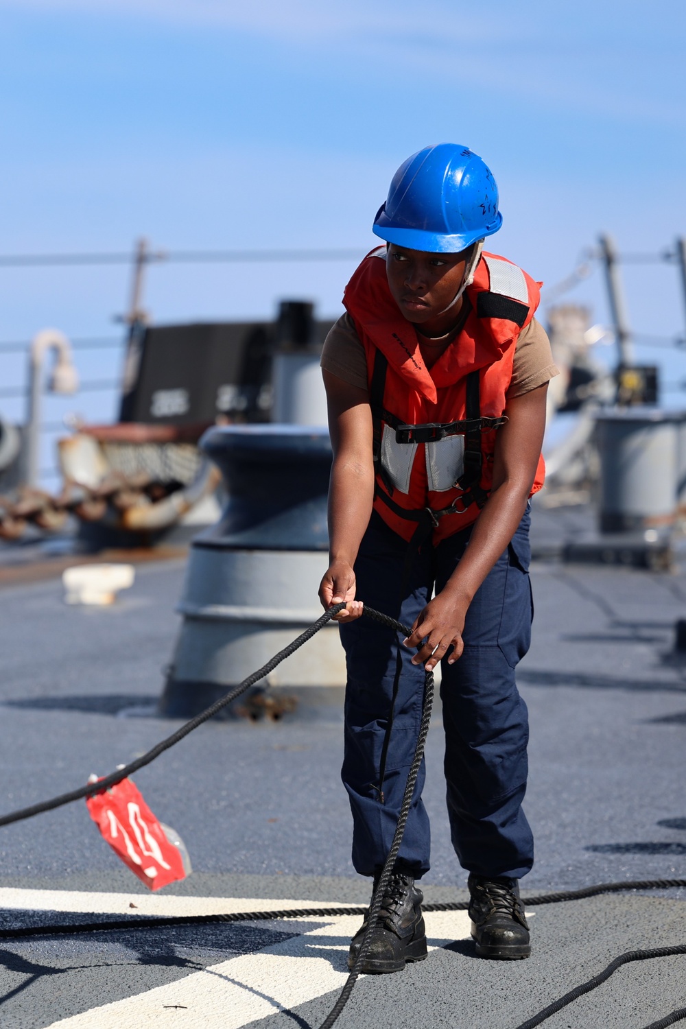 Freedom Edge 25 Replenishment At Sea