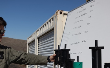 MWSS-372; MCB Camp Pendleton Marines test charges at Demolition Range