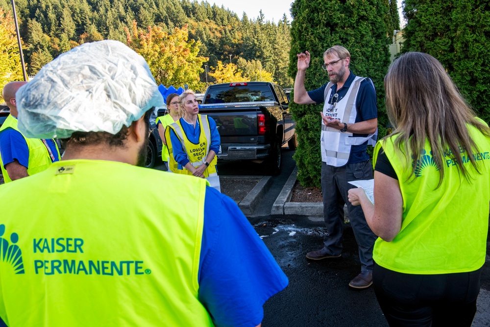 Oregon National Guard conducts medical response training with civilian partners