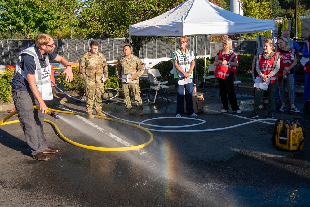 Oregon National Guard conducts medical response training with civilian partners
