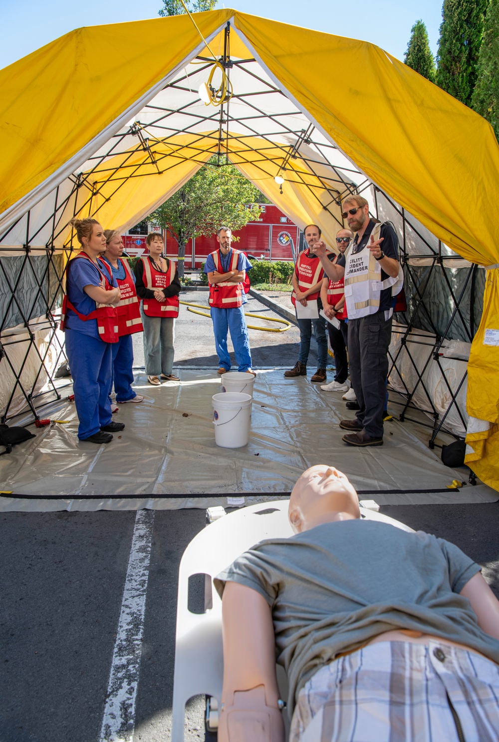 Oregon National Guard conducts medical response training with civilian partners
