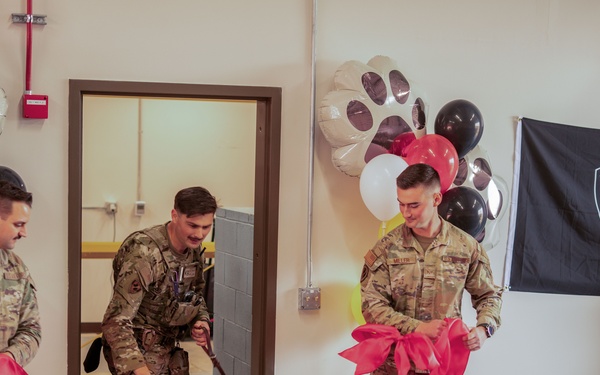 Military Working Dog kennels reopen after two years