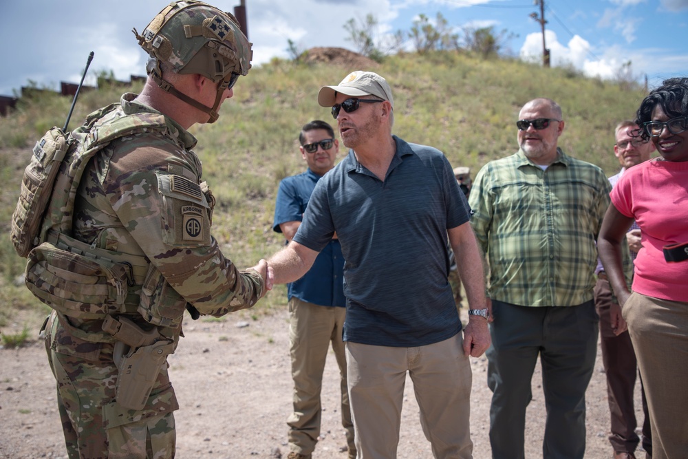 U.S. Ambassador to Mexico visits JTF-SB Soldiers