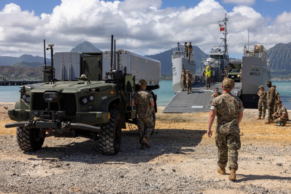 U.S. Army conducts beach rehearsals with 3rd LLB