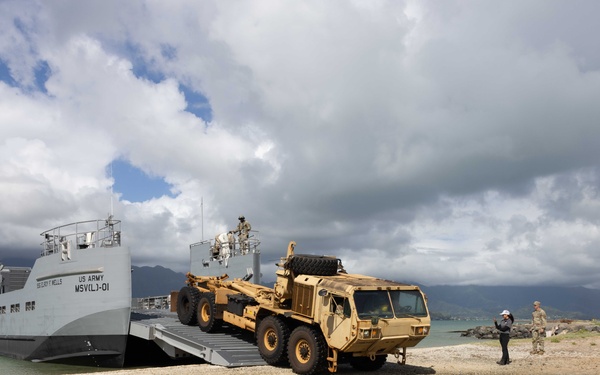 U.S. Army conducts beach rehearsals with 3rd LLB