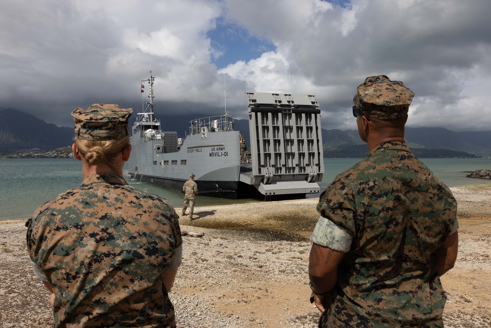 U.S. Army conducts beach rehearsals with 3rd LLB