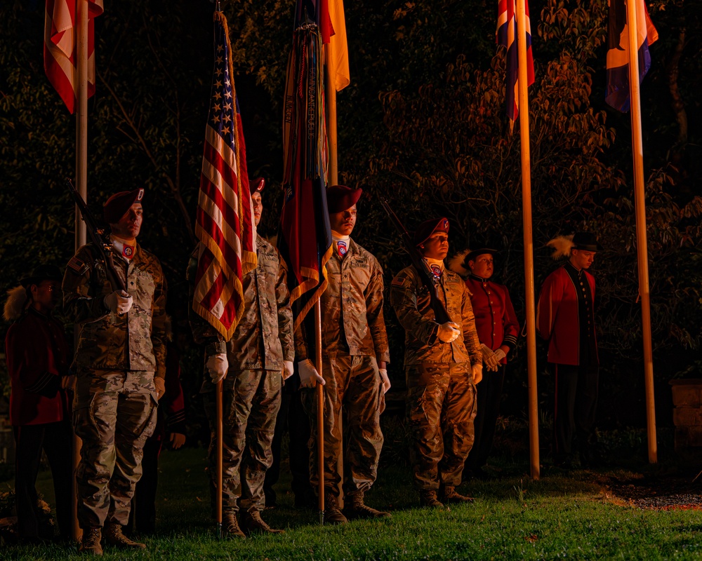 The commemoration of Market Garden Beek The commemoration of Market Garden Beek