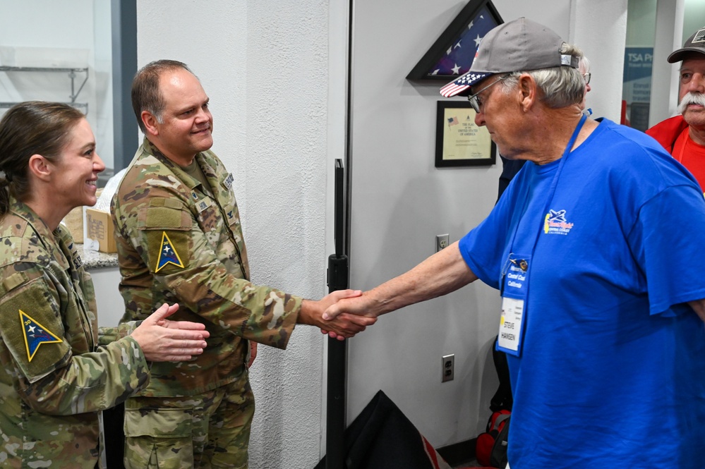 Vandenberg SFB Personnel Welcome Home Heroes