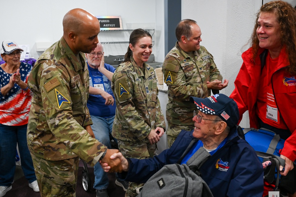 Vandenberg SFB Personnel Welcome Home Heroes