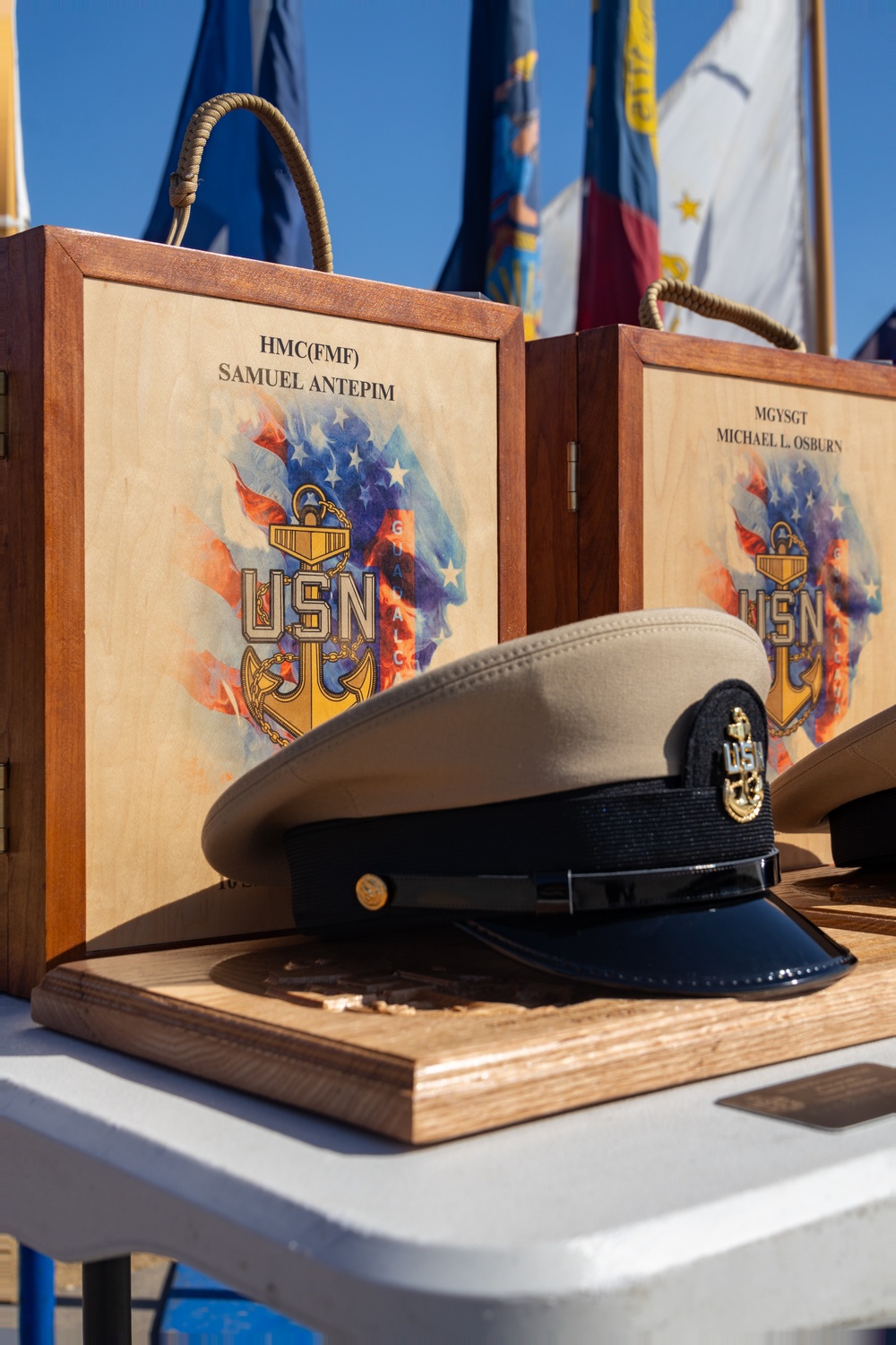 1st Marine Division holds chief pinning ceremony for Marines and Sailors across I MEF