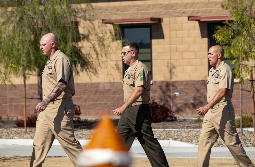 1st Marine Division holds chief pinning ceremony for Marines and Sailors across I MEF