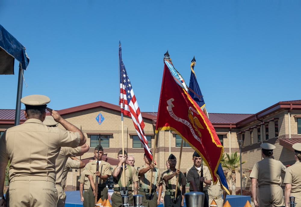1st Marine Division holds chief pinning ceremony for Marines and Sailors across I MEF