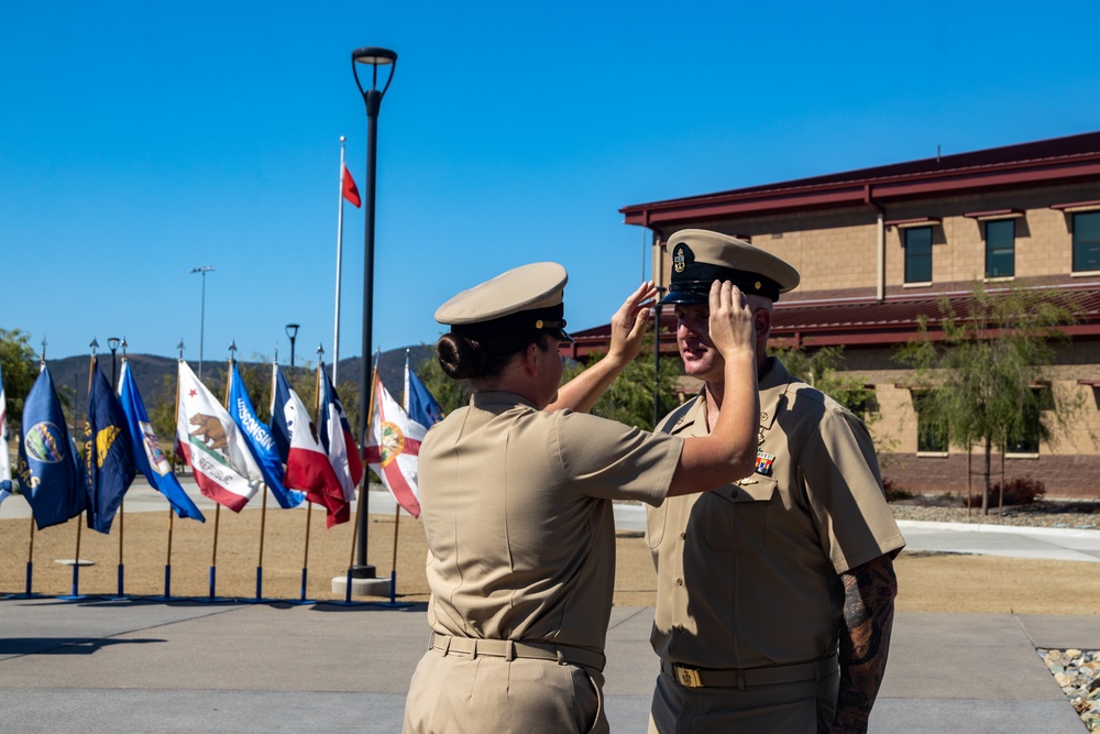 1st Marine Division holds chief pinning ceremony for Marines and Sailors across I MEF