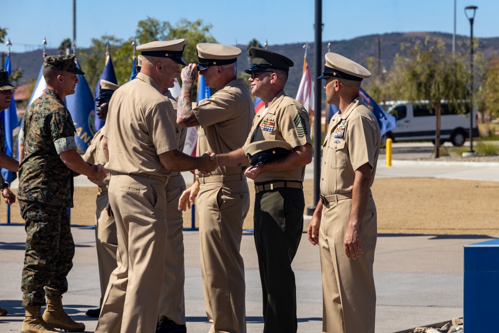 1st Marine Division holds chief pinning ceremony for Marines and Sailors across I MEF