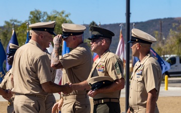 1st Marine Division holds chief pinning ceremony for Marines and Sailors across I MEF