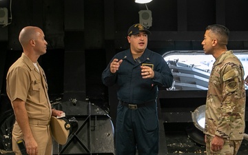 Tripoli Hosts USFJ SEL, Chief Master Sgt. Carlos Damian