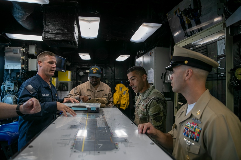 Tripoli Hosts USFJ SEL, Chief Master Sgt. Carlos Damian