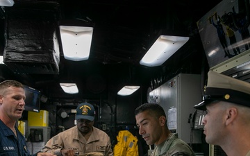 Tripoli Hosts USFJ SEL, Chief Master Sgt. Carlos Damian