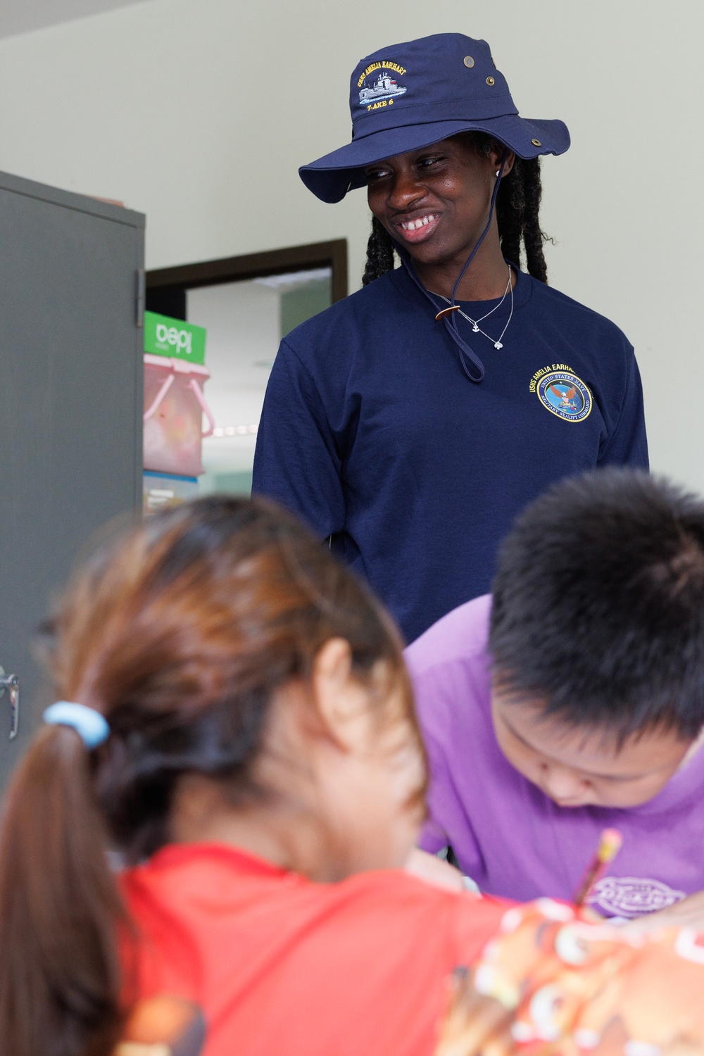 USNS Amelia Earhart Crew Fosters Connections with Children in  Thailand