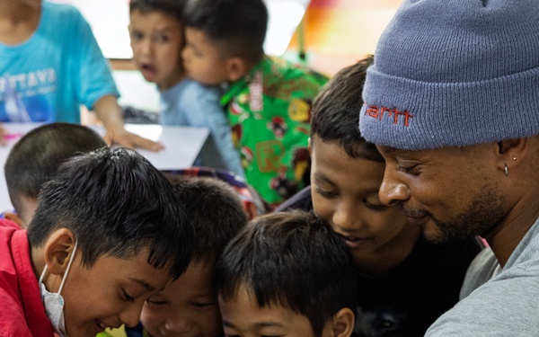USNS Amelia Earhart Crew Fosters Connections with Children in  Thailand