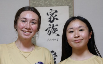 Camp Zama employee hosts student from Tennessee sister city for Japan-U.S. youth exchange