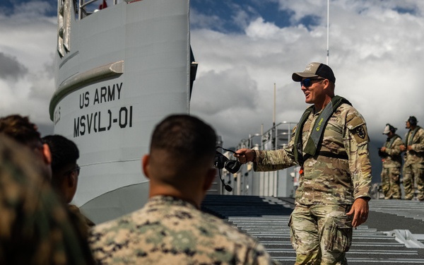 3rd LCT conducts beach rehearsals with U.S. Army MSV(L)
