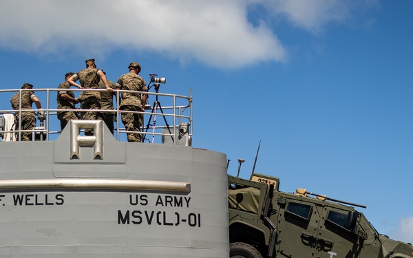 3rd LCT conducts beach rehearsals with U.S. Army MSV(L)