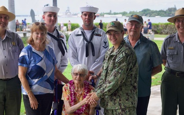 WWII Nurse Donates Cherished Bullet to Pearl Harbor National Memorial