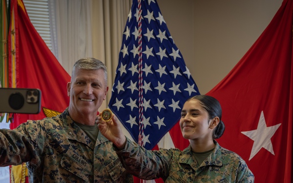 U.S. Marines and Sailors with 3rd MLG are Recognized for Exceptional Performance