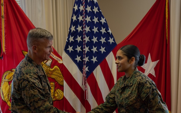 U.S. Marines and Sailors with 3rd MLG are Recognized for Exceptional Performance
