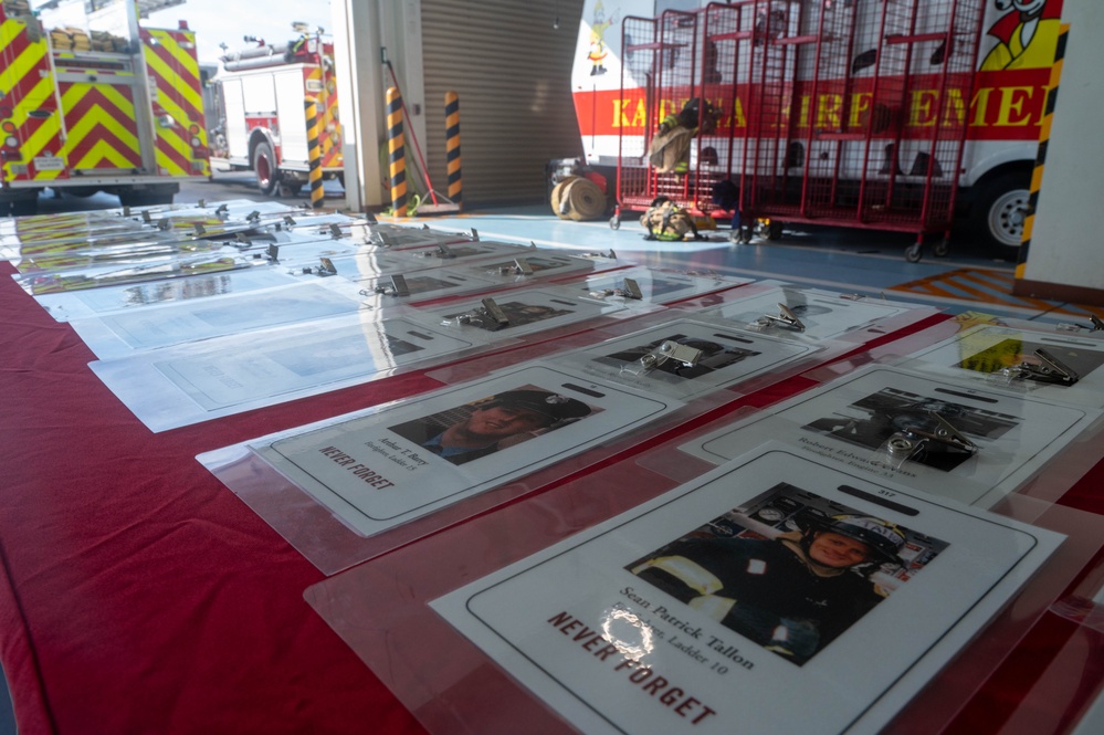 Never forget: Kadena firefighters lead 9/11 remembrance
