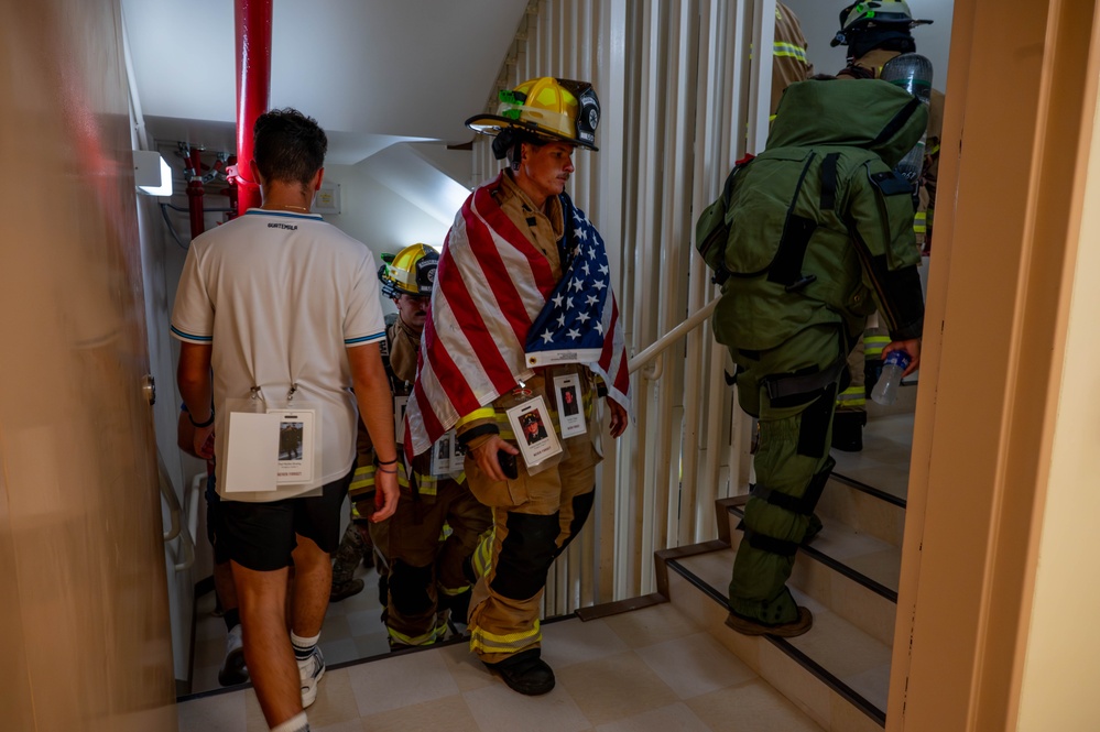 Never forget: Kadena firefighters lead 9/11 remembrance
