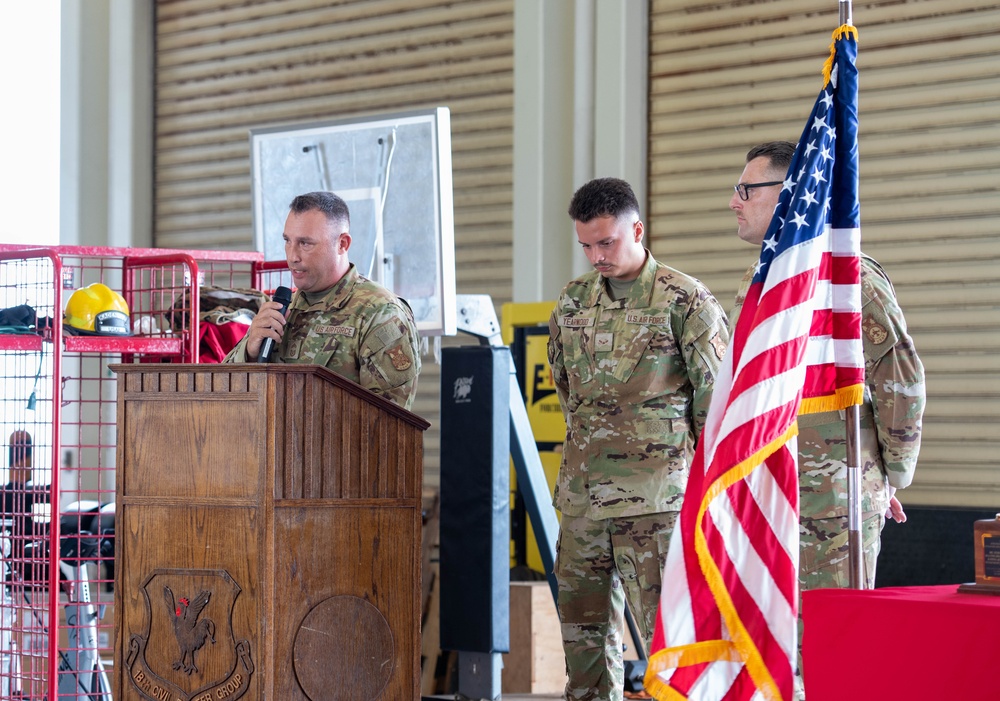 Never forget: Kadena firefighters lead 9/11 remembrance