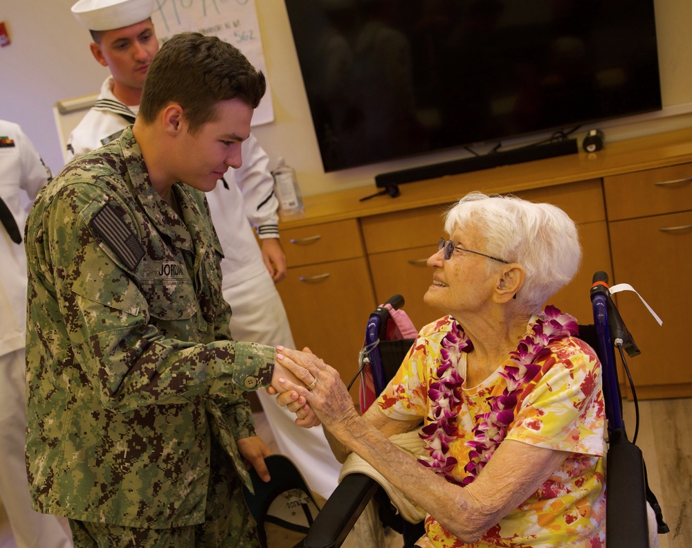 WWII Nurse Transfers Bullet, a symbol of love and the resilience of the greatest generation, to Pearl Harbor National Memorial Museum