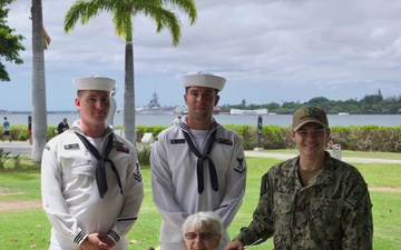 WWII Nurse Transfers Bullet, a symbol of love and the resilience of the greatest generation, to Pearl Harbor National Memorial Museum