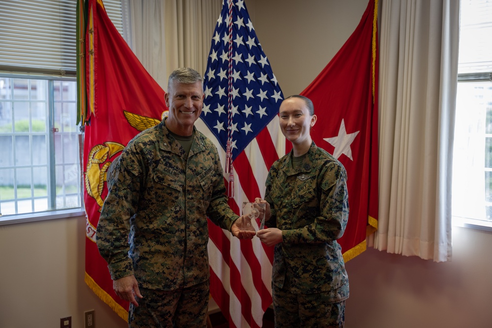 U.S. Marines and Sailors with 3rd MLG are Recognized for Exceptional Performance