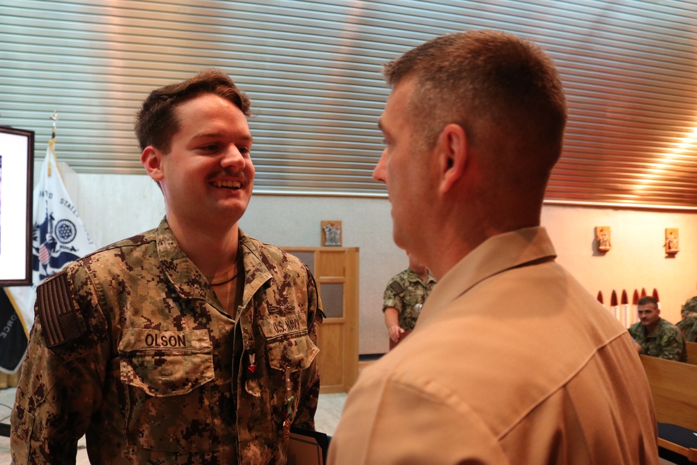 NIOC Pensacola September Awards Quarters