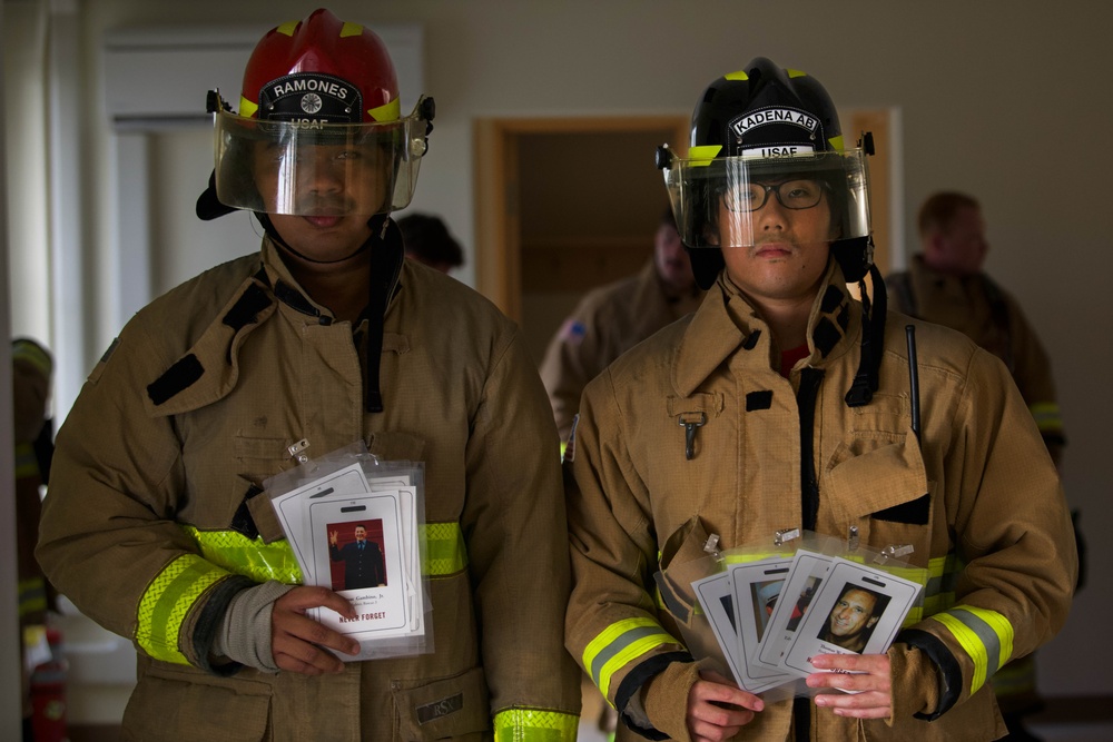Never forget: Kadena firefighters lead 9/11 remembrance