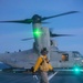MRF-D 25.3: VMM-363 MV-22Bs conduct night flight ops aboard the USS Miguel Keith