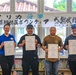 U.S. Navy personnel recognized for community service in Okinawa