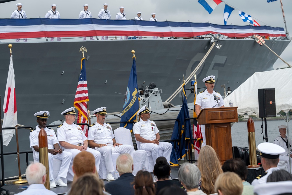 USS McCampbell (DDG 85) Conducts Change of Command Ceremony at CFAY