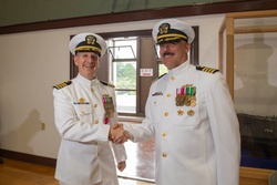 CFAY Holds Change of Command