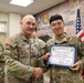403rd AFSB conducted an awards ceremony recognizing long-term service members and others