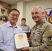 403rd AFSB conducted an awards ceremony recognizing long-term service members and others