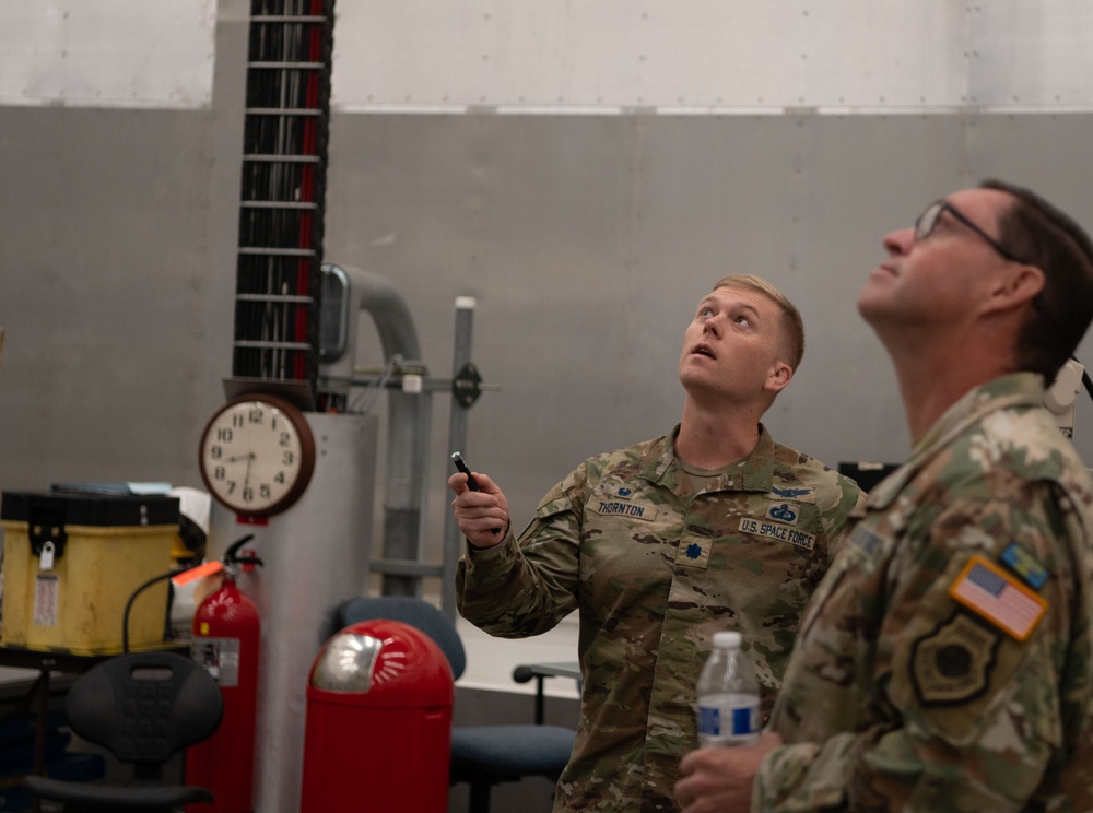 CSO visits 15th SPSS at Maui Space Surveillance Complex